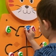 thumbnail image 3 of Learning Advantage Cat Activity Wall Panel - 18m+ - Toddler Activity Center, 3 of 4