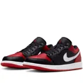thumbnail image 2 of Ni - ke Air Jordan 1 Low 'Alternate Bred Toe' Black Gym Red Men's Shoes | 553558-066, 2 of 5