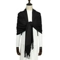 thumbnail image 6 of Womens Imitation Shawl Long Scarf Elegant Evening Gown Wrap Accessory, 6 of 7