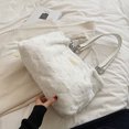 thumbnail image 4 of Bolsa Bolso bandolera bonito para mujer, Bolso Hobo informal y sólido, Bolso de trabajo de viaje suave de gran capacidad, 4 of 6