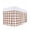 Brown, variant on Sage Green Checkered Wrap Around Bed Skirts for King Bed 16" Drop, Bed Skirt with Adjustable Elastic Belt Dust Ruffle Bed Valance for Bedroom Hotel Luxury Farmhouse Buffalo Plaid Bed Frame Cover
