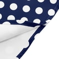 thumbnail image 6 of Sexlip Womens Red Polka Dot Fit Flare Dress Square Neck Design Lightweight Fabric Relaxed Silhouette for Party Wear Blue XL, 6 of 9