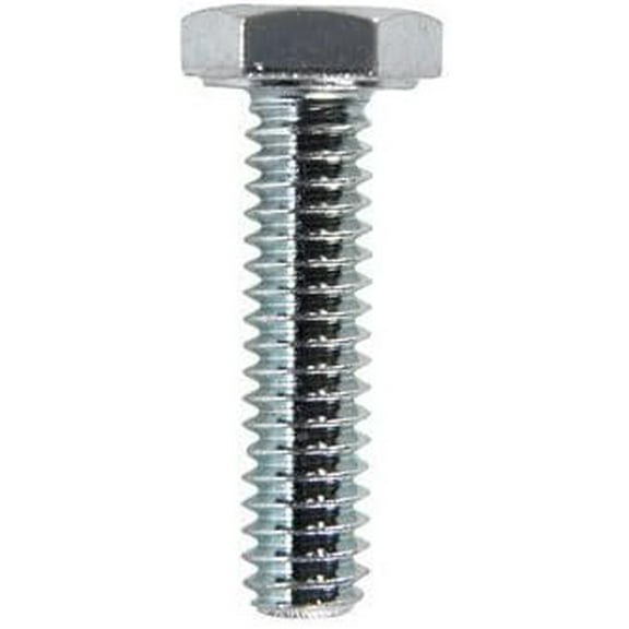 Hillman 1/4 in. Dia. x 1 in. L Heat Treated Zinc Steel Hex Head Cap Screw 100 pk
