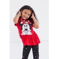 thumbnail image 3 of Conjunto de Remera Peplum para Niñas Pequeñas Disney Minnie Mouse 2T, 3 of 9