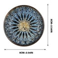 thumbnail image 3 of XWSHYW Almacenamiento de Alimentos Taza de Té de Cerámica con Incrustaciones Transformadas En Horno Juego de Té Taza de Té, 3 of 6