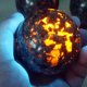 thumbnail image 3 of natural Sodalita brillante Adornos minerales decorativos Piedra preciosa Hermosa energía Meditación Llama de cristal para, 3 of 8