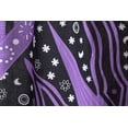 thumbnail image 6 of Indian Burning Sun Hippie Mandala Window Curtains - Gypsy Bohemian Sun Moon Beautiful Drapery Bedroom Living Room Balcony Valance Panels Purple, 6 of 6