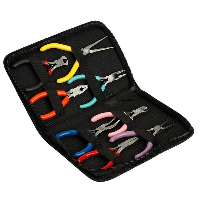 Mini Pliers Set,8pcs/set Steel Mini Pliers Jewelry Making Pliers Mini Steel Pliers Future-Proof Design