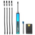 thumbnail image 1 of TFixol RGS65 Smart Portable Soldering Iron - 65W High Power, OLED Display, PID Temperature Control, Type-C, PD2.0/QC3.0, Auto Sleep, Gradient Blue Kit (Iron, Tip, Stand, Sponge, Solder Wire), 1 of 6