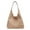 Beige, variant on Women’s Trendy Suede Tote Bag Shoulder Bags for Women Fall Underarm Bag Winter Work Purses Suede Travel Handbag Large Capacity Green