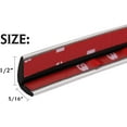 thumbnail image 3 of Automotive Chrome Trim Molding - L-Shape Corner Trim(Self Adhesive) for Car/Truck Body Side Window Door Edge Protector Scratch-Proof- 1/2"+5/16", 3 of 7