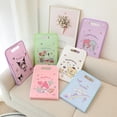 thumbnail image 2 of Carpeta Kawaii Sanrio Hello Kittys Cinnamoroll Kuromi, bolsa de órgano portátil de Anime de dibujos animados, bolsa de almacenamiento de papel de prueba de gran capacidad A4, 2 of 3