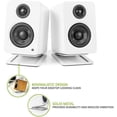 thumbnail image 4 of Desktop Speaker Stand Metal Audio Bracket Tabletop Holder for 'S YU4 Active Speaker & Similar Size S, 4 of 5