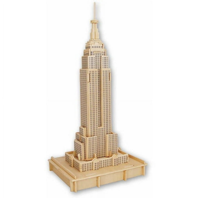 △△  パズル  Empire State Building Puzz3D 15502 Puzz 3D Empire State Building Puzzle 468 Pieces Glow in the