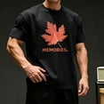 thumbnail image 6 of Bovxnpu Mens Short Sleeve T Shirts Men's Casual T-Shirt Comfy Active Tops, 6 of 9