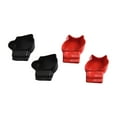 thumbnail image 3 of SPRING 4PCS Car Battery Terminal Rubber Covers For Car Vehicles RV Boat Red Black Battery Terminal Rubber Covers, 3 of 9