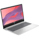 thumbnail image 2 of Laptop HP Chromebook 15.6" FHD, Intel Core i3-N305, 8GB RAM, 256GB UFS, ChromeOS, Color Plata – Ideal para Escuela y Oficina, 2 of 6