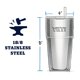 thumbnail image 2 of Vaso YETI Rambler 770 ml de acero inoxidable con aislamiento al vacío, 2 of 6