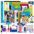 thumbnail image 2 of OMURA Learning | Primary Back-to-School Supply Box for All-in-One Student Essentials Set | Composition Book Ruler | Ideal School Supplies Gift 56-CT (Primary K-2), 2 of 5