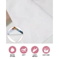 thumbnail image 6 of Pink Purple Hummingbird Kitchen Dish Towels for Drying Dishes Set of 4, Spring Oil Painting Sunflowers Waffle Weave Microfiber Hand Tea Bathroom Towels Quick Dry & Absorbent Towel 12x12, 6 of 7