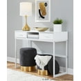thumbnail image 2 of LumiSource Black Fabric Marla Nesting Ottoman Set, 2 of 6