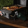 thumbnail image 3 of 17 inch Blackstone Griddle with Hood, Tabletop Outdoor Flat Top Grill Propane Portable Gas Grill for Camping and BBQ Grill with Blackstone Accessories, Seasoning, and Wholesalehome Gloves and Cloth, 3 of 9