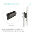 thumbnail image 4 of ONKRON Tilting Adapter Panel for Mobile TV Stand Rolling TV Carts up to 10 Degrees ATL1881 Black, 4 of 5