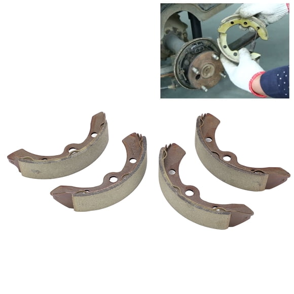 17429-G1, Sabot de Frein Anti-Usure Installation Simple 4 Pcs Remplacement Fiable pour G E 1982-1986 pour