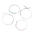 thumbnail image 1 of Violin String Set, Stainless Steel Strings Glossy Finish 4PCS Easy Installation  For Musical Instrument, 1 of 8