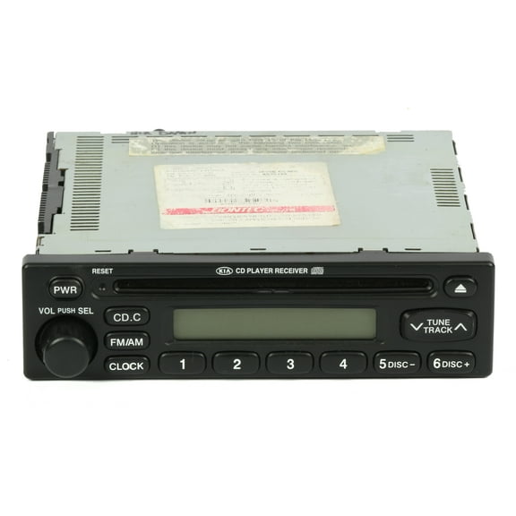 Restored 2000-2002 Kia Rio 2000 Kia Sportage AM FM Stereo CD Player Receiver 1K30G66860 - (Refurbished)