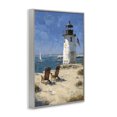 thumbnail image 2 of Stupell Industries Rustic Lodge Summer at Lighthouse Bay Gray Framed Giclee Art, 20 x 30, by Petals Prints Design, 2 of 8