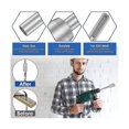 thumbnail image 4 of Sds-max Ground Rod Driver, 30mm Heavy Duty Steel Drill Bit Driver,for Rotaryhammer Drill Grounding, 4 of 5