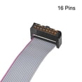thumbnail image 2 of Cable plano de cinta IDC con conector FC/FC tipo A, 16 pines, paso de 2.54mm, longitud de 50cm, 2 of 5