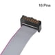 thumbnail image 2 of Cable plano de cinta IDC con conector FC/FC tipo A, 16 pines, paso de 2.54mm, longitud de 50cm, 2 of 5