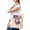 Black, variant on Womens Merica Cat Happy 4Th Of July American Flag Great Family Gift VNeck Tote Bag