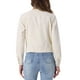 thumbnail image 3 of CHAQUETA DE DENIM CORTA SIN CUELLO DE MANGA LARGA PARA MUJERES INSPIRE CHIC S BEIGE, 3 of 6