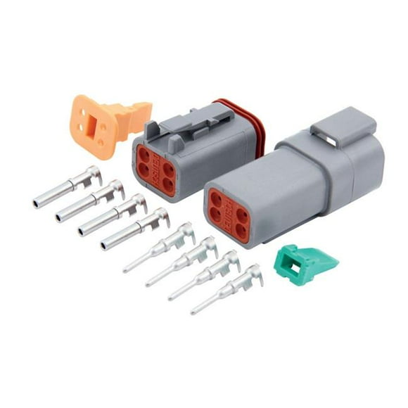 Quickcar Racing Products QRP71-342 4 Pin Deutsch Connector Kit