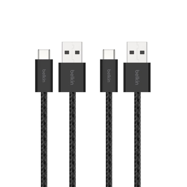 Cable USB-A a USB-C trenzado Belkin de 1 m para iPhone y más