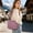 44#Purple, variant on Nylon Crossbody Bag Large Capacity Shoulder Bag, Waterproof Lightweight Multi Compartment Organizer Classic Stylish Design, School Commute Travel Bag for Student Office Women