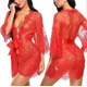thumbnail image 5 of Pijama erótico de encaje para mujer, ropa de dormir Sexy, picardías erótico, vestido transparente, lencería caliente, 2023, 5 of 5