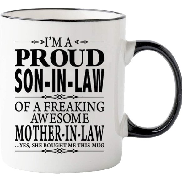 for Son-in-Law Coffee Mug My Dear Son-in-Law Coffee Mug Funny Son in Law Gift Son in Law Fathers Day Gift Son in Law Birthday Gift from Mother in Law Son-in-Law Christmas Gifts Mother-in-Law Cup11oz