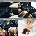 thumbnail image 4 of American Flag Double Layered Insulated Lunch Bag with Two Compartments and Large Capacity - 7.1x11.4x16.1 Inches Hand-Carry Refrigerated Meal Bag, 4 of 6