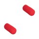 thumbnail image 1 of Almohada enrollable Inteprter poliéster cuello rojo brillante 30X16 2Conjunto, 1 of 6