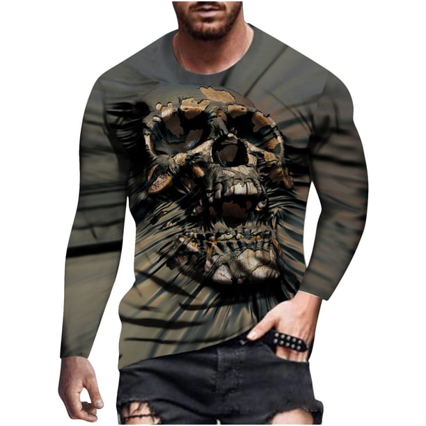 Camiseta de diario unisex para hombre Impresión 3D Estampados