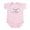 Petal Pink, variant on CafePress - Proof IVF Works Baby/Toddler Onesie - Baby Light Bodysuit, Size Newborn - 24 Months