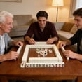 thumbnail image 1 of Classic Mahjong Game Set Complete Tiles for Family Entertainment Night and Strategic Skill Development 144PCS, 1 of 3