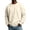 #5-Khaki-A0719b, variant on Hearthz Crewneck Sweatshirts for Men Solid Color Oversized Mens Fleece Sweatshirt Fall Winter Drop Shoulder Mens Pullover Shirts Orange XL