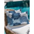 thumbnail image 3 of Outdoor Pillows Waterproof, Blue Sunflowers Bedding Throw Pillows with Insert for Couch Sofa Bed, Flowers Modern Abstract Art 12x20 Inch Pillowcases Decorative Camping Patio Pillow Set of 2, 3 of 7