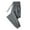 Dark Gray*, variant on RUTAYY Men's Pants Solid Color with Pocket Slim Fit Daily Wear Sports Loose Straight Leg Guard Pants Classic Trendy Trousers