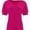 Hotpink, variant on Womens Casual Cropped T Shirts V Neck Swiss Dot Puff Sleeve Crop Tops Summer Loose Basic Tees Tshirts